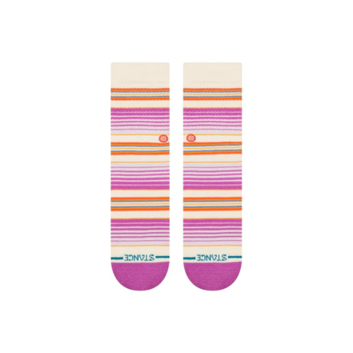 STANCE SOCK KIDS ROCKFORD CREW BERRY - 2