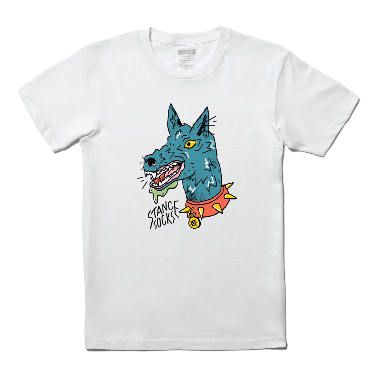 POLERA MEN ANKLE BITER WHITE - 1