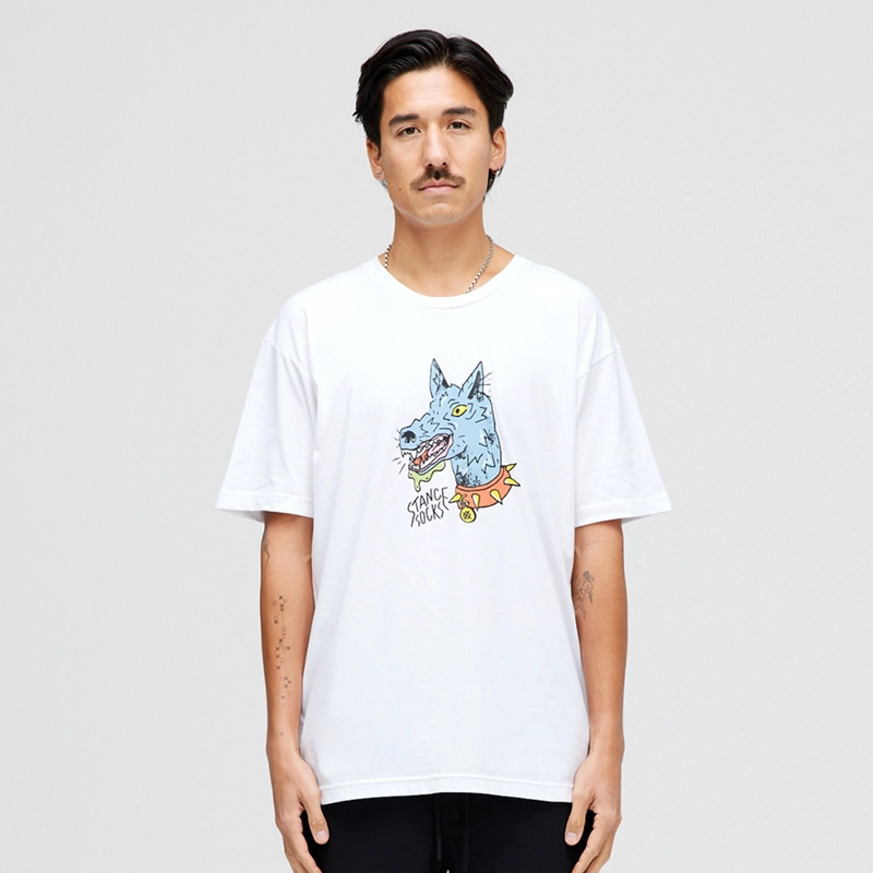 POLERA MEN ANKLE BITER WHITE - 3