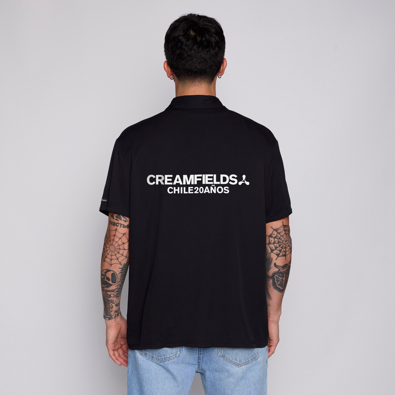 CAMISA CREAMFIELD X WHATUP ALL BLACK 20 AÑOS - 2