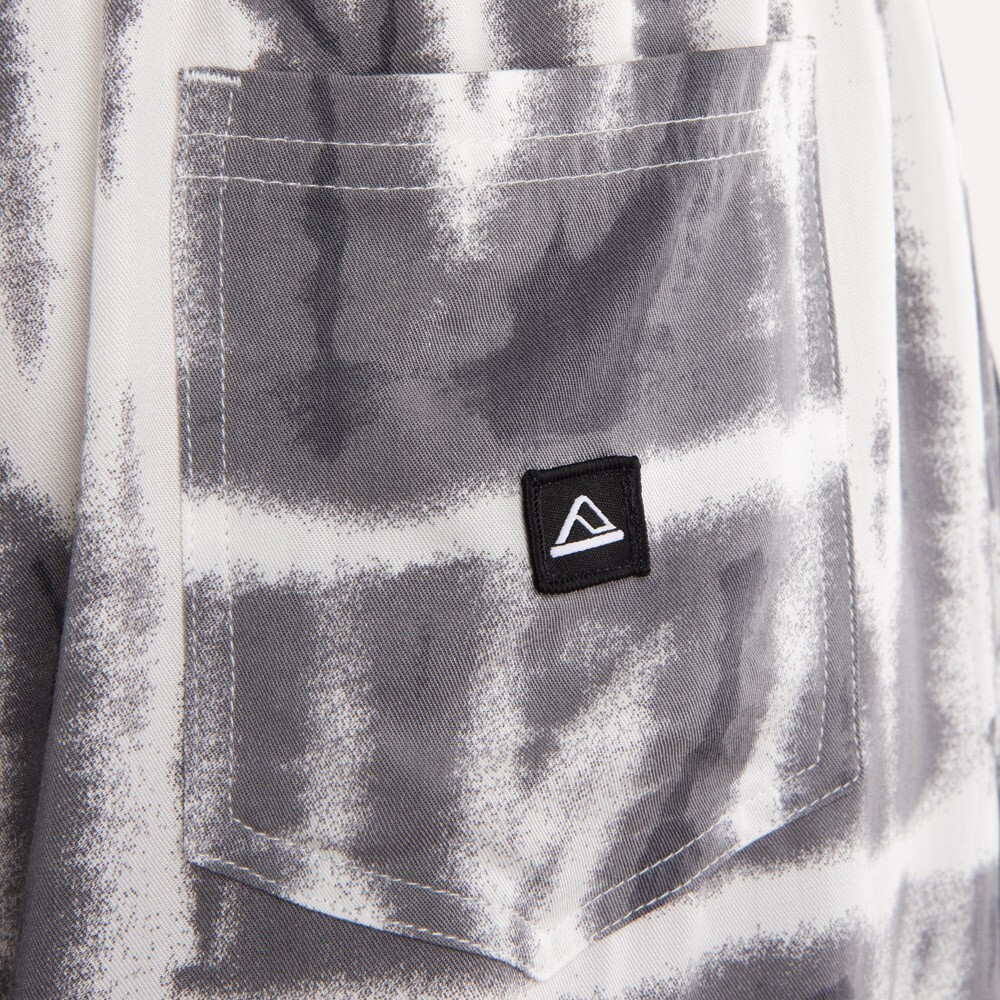 SHORT TIEDYE GREY WHITE - 4