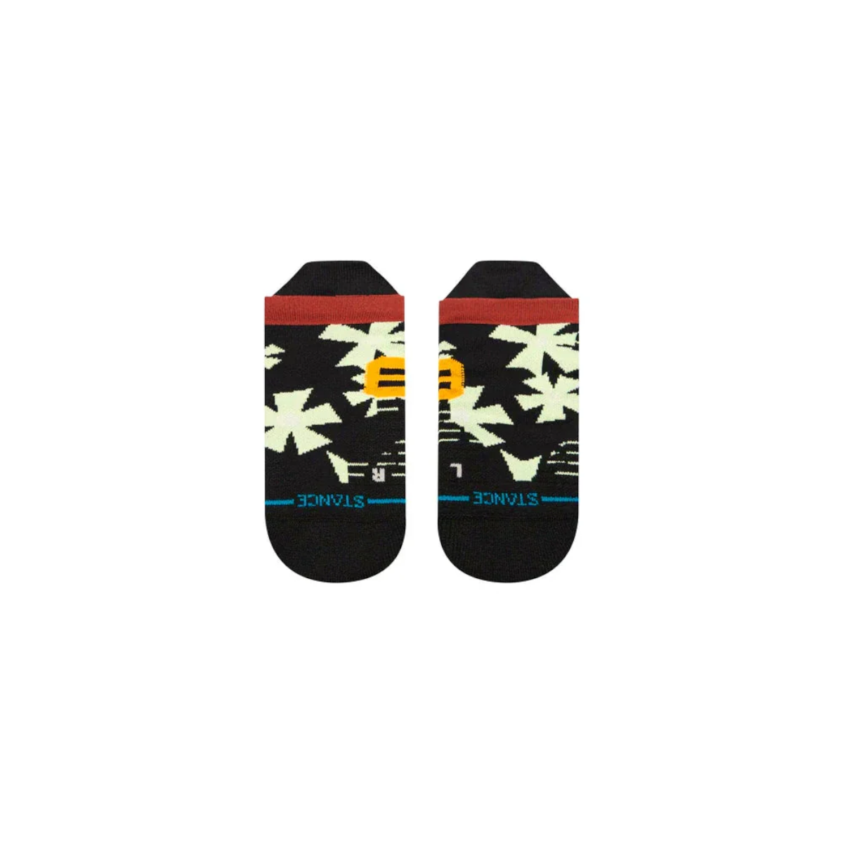 STANCE SOCK CENTURY MID TAB BLACK - 2