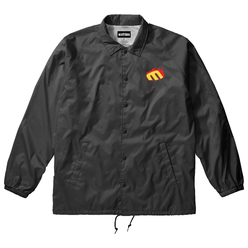 CORTAVIENTO SANTA CRUZ FLAME BLACK - 1