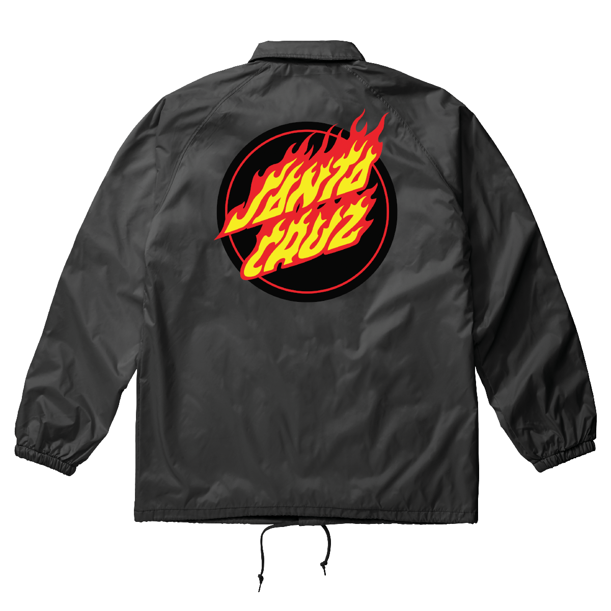 CORTAVIENTO SANTA CRUZ FLAME BLACK - 2