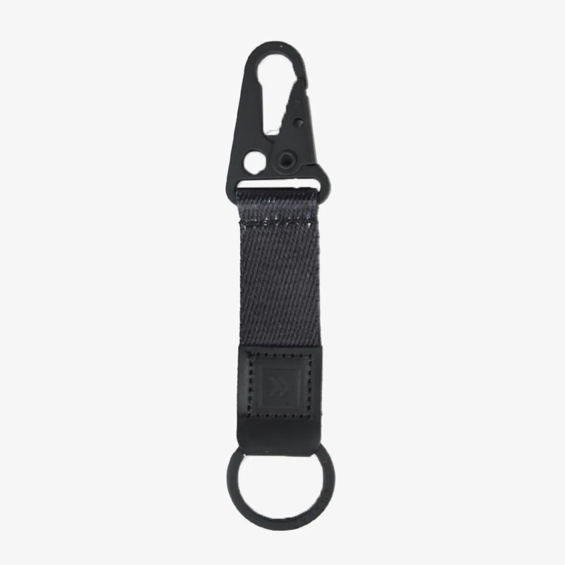 LLAVERO THREAD KEYCHAIN CLIP BLACK - 1
