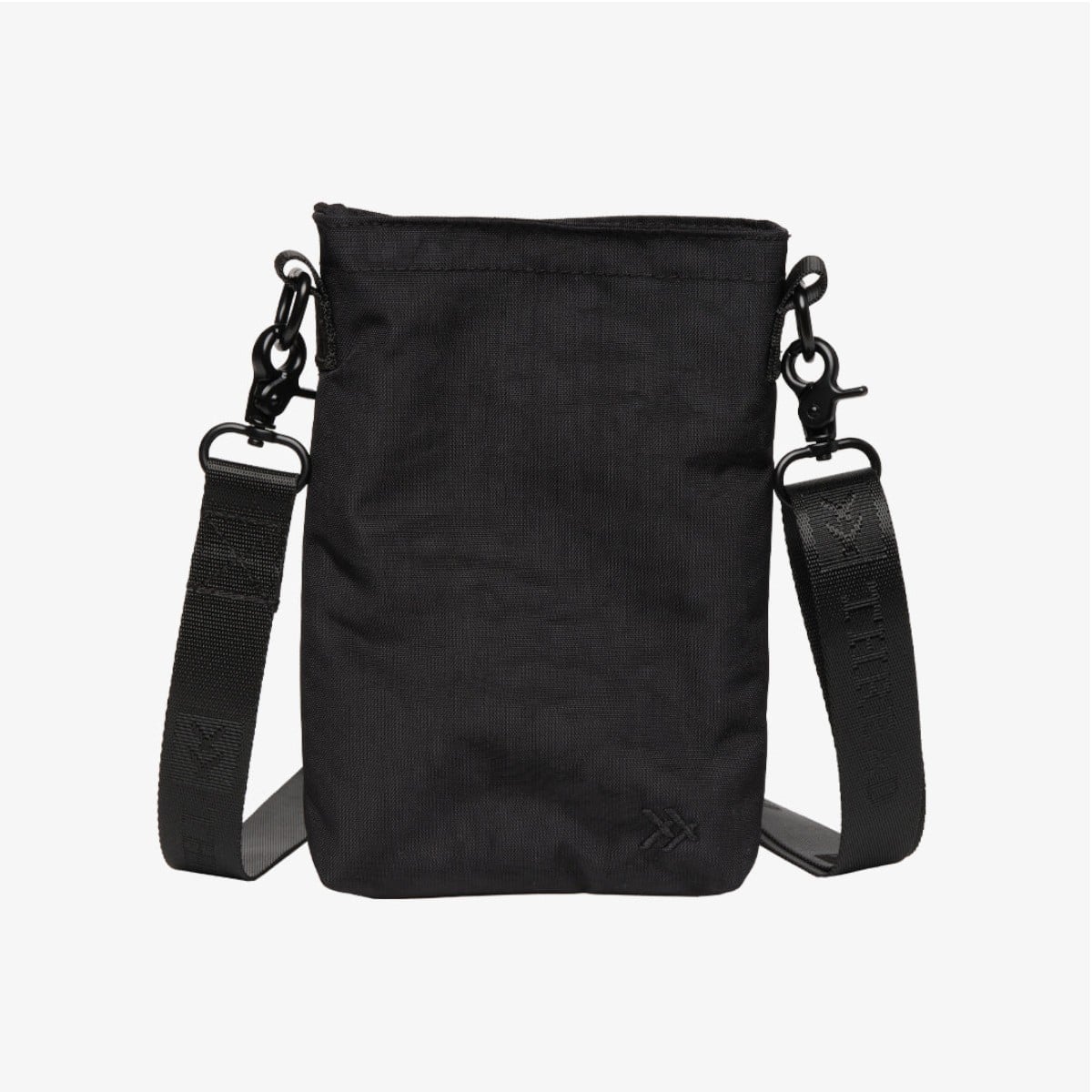 BOLSO THREAD POCKET SLING BAG BLACK - 1