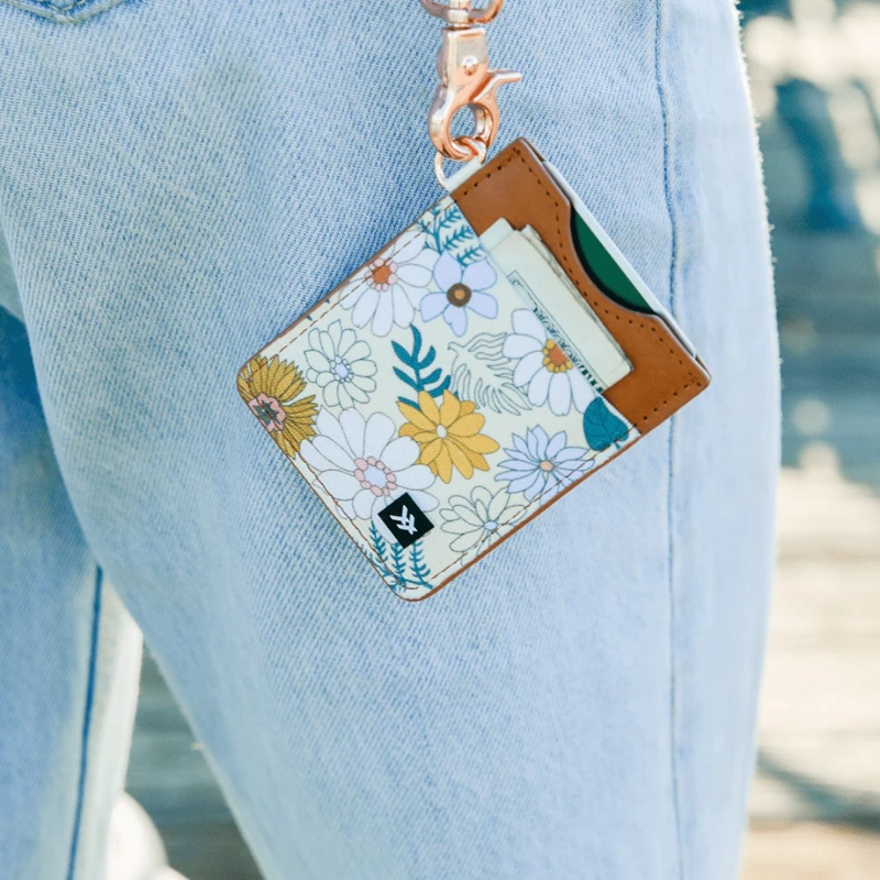 BILLETERA THREAD VERTICAL WALLET BLOSSOM - 5