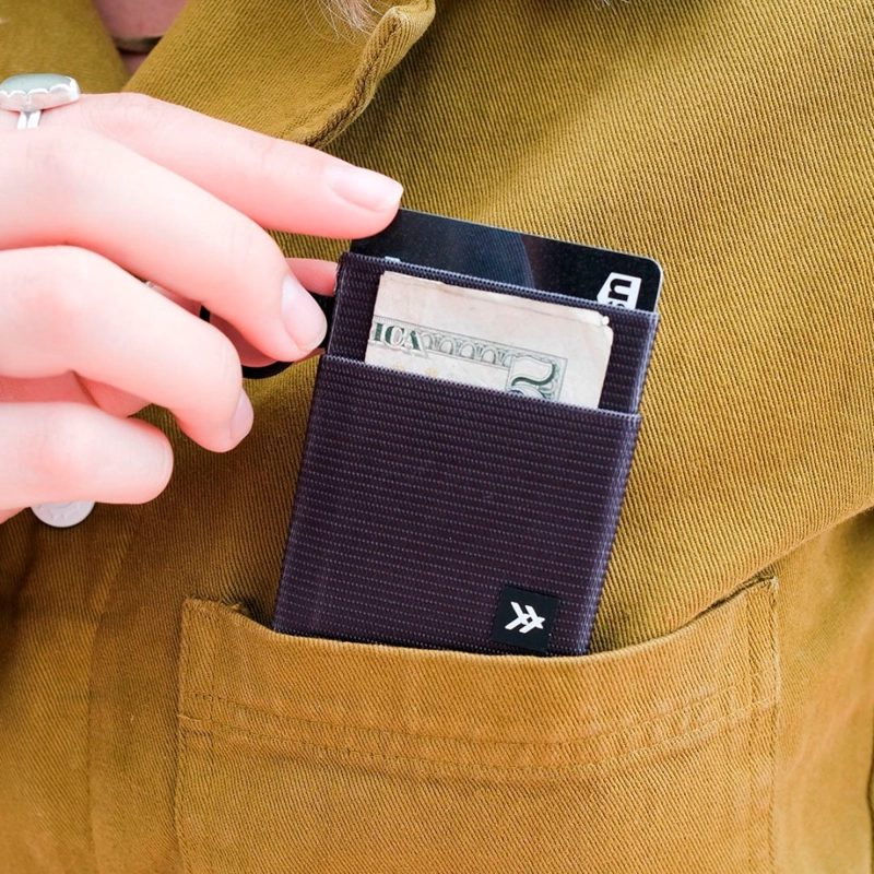 BILLETERA THREAD ELASTIC WALLET BLACK - 3