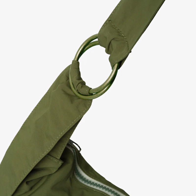BOLSO THREAD SLOUCHY BAG OLIVE - 3