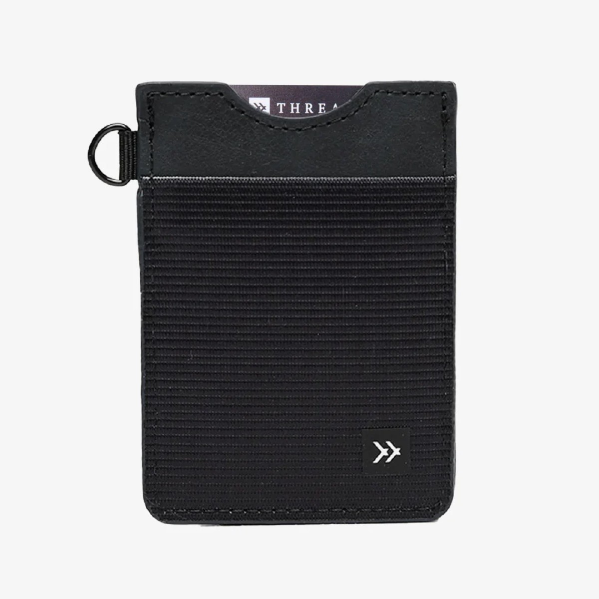 BILLETERA THREAD VERTICAL WALLET BLACK - 1
