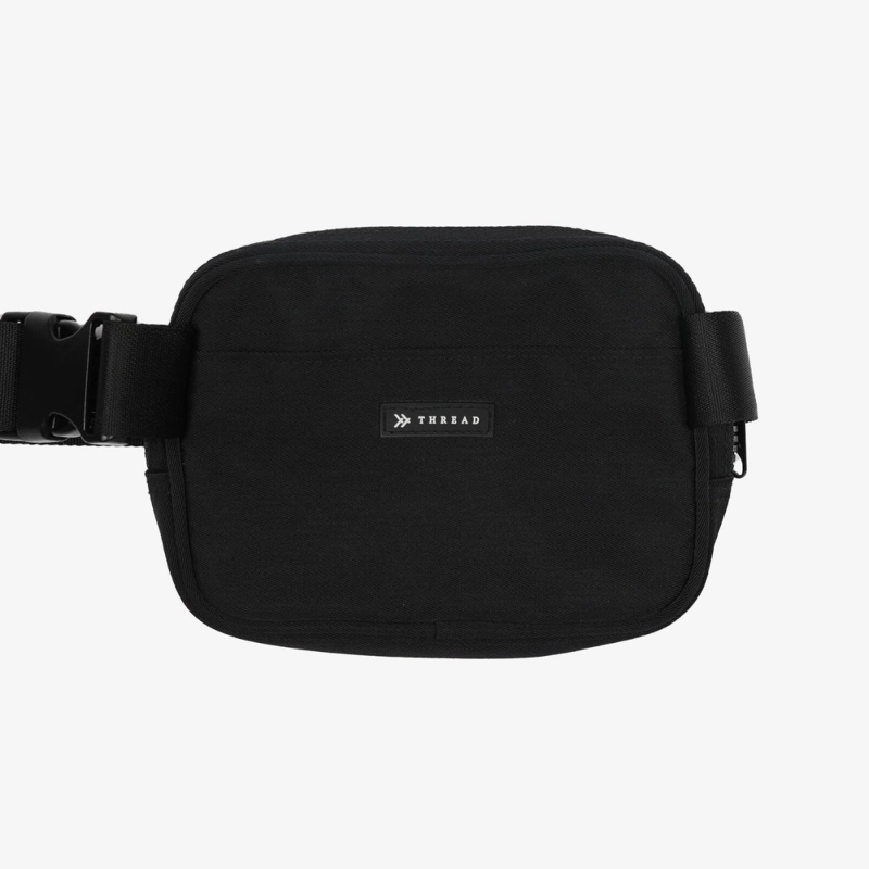 BANANO THREAD FANNY PACK BLACK - 2