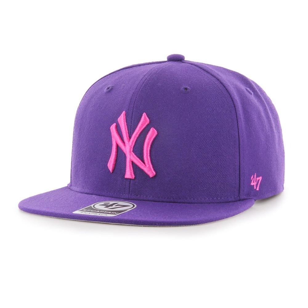 JOCKEY NEW YORK YANKEES NO SHOT PURPLE PINK CAPTAIN - 1