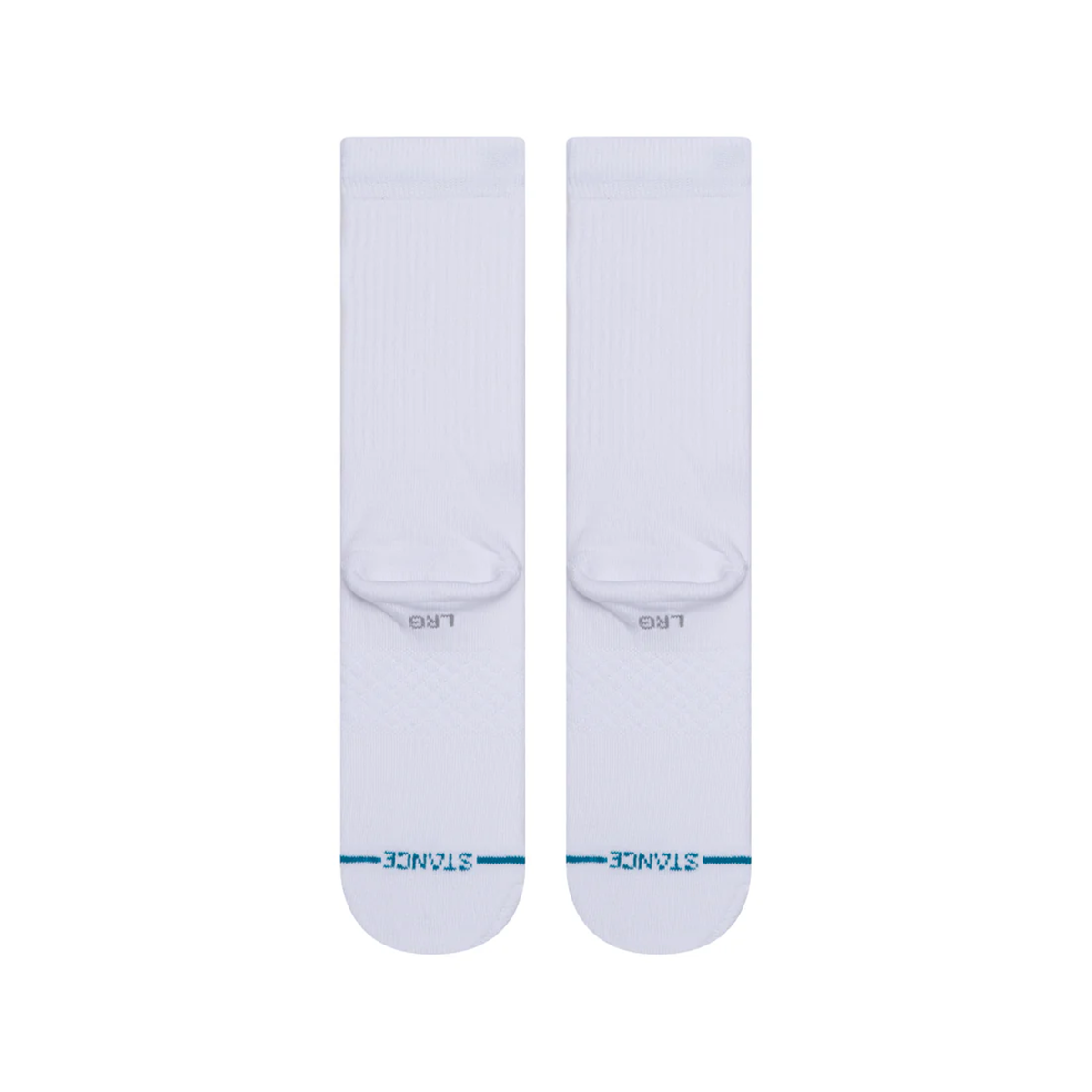 STANCE SOCK MEN ICON WHITE BLACK - 3