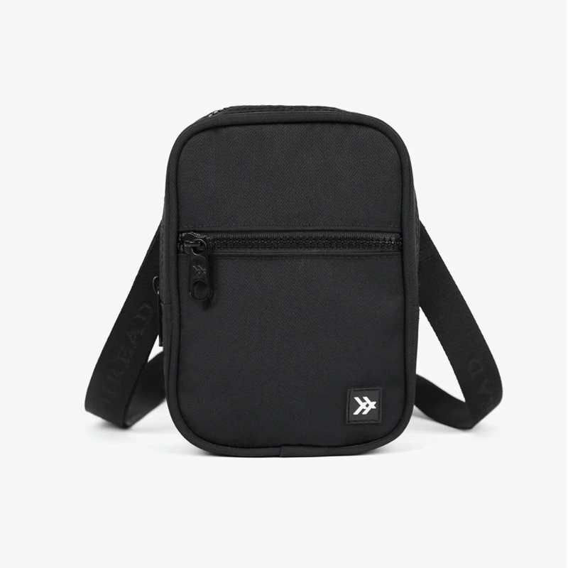 BOLSO THREAD CROSSBODY ALL BLACK - 1