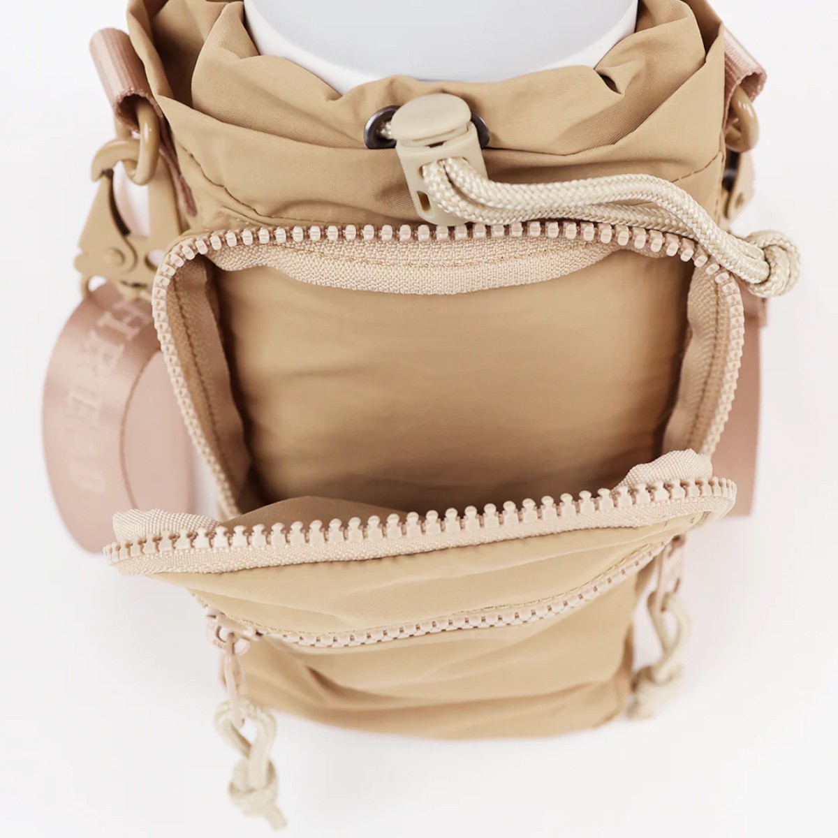 BOLSO THREAD AQUA SLING SAND - 3