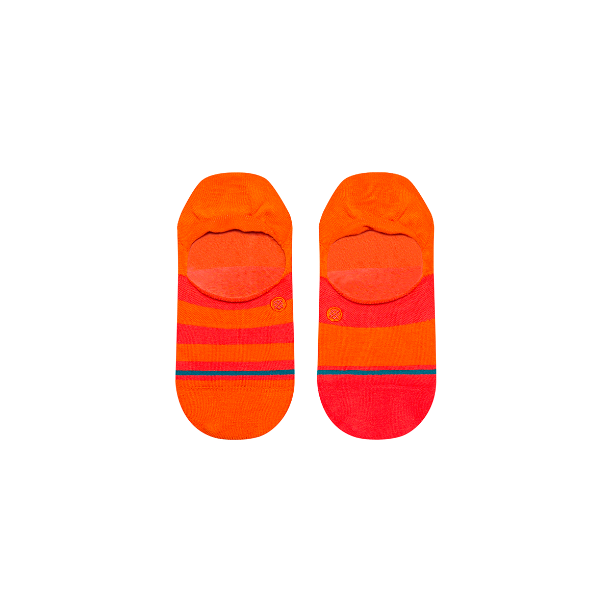 STANCE SOCK WOMEN NO SHOW BALANCING ACT ORANGE - 2