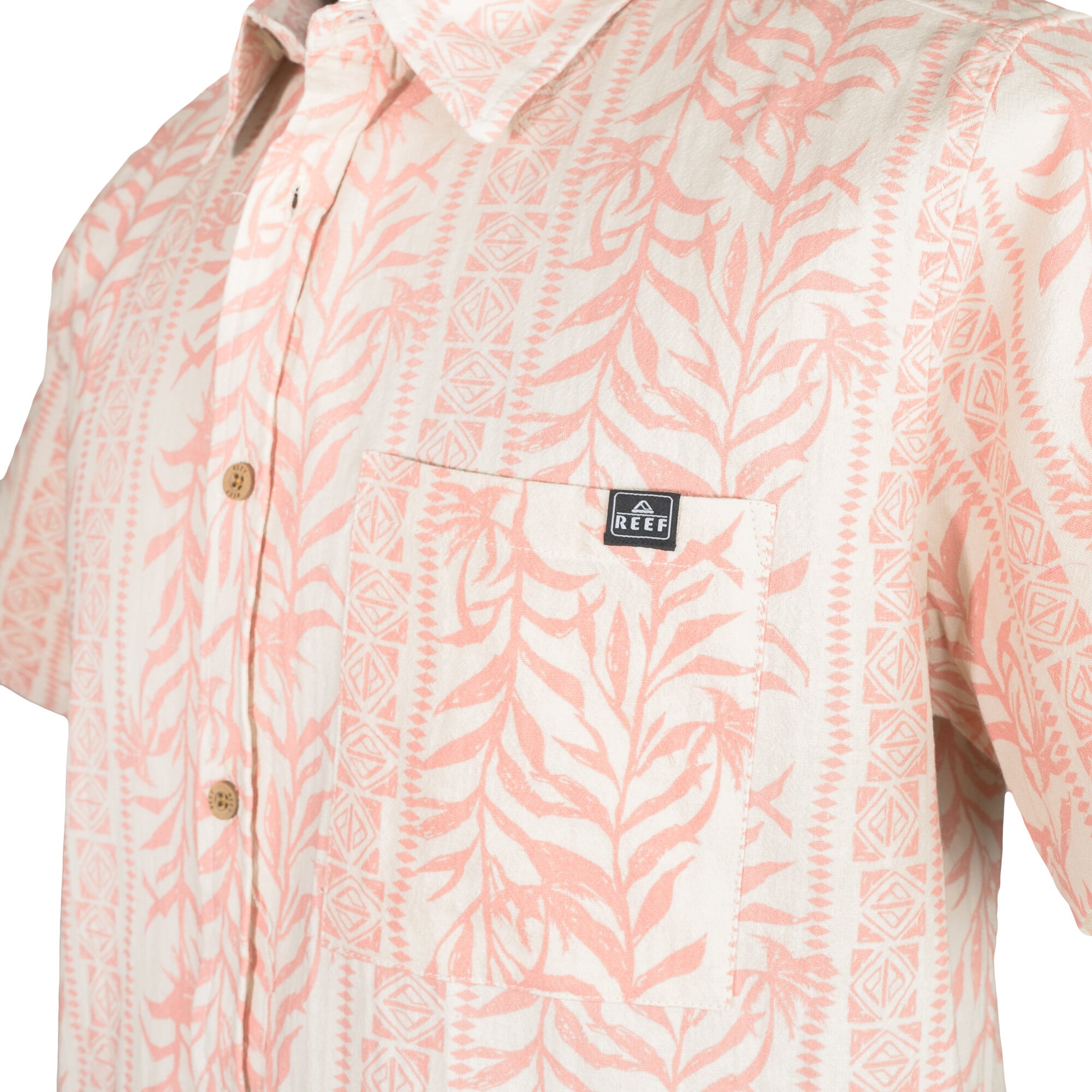 CAMISAS M/C REEF HOMBRE NARANJO CLARO - 3