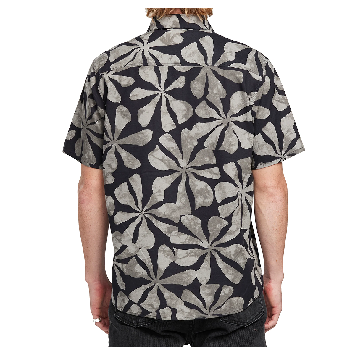 CAMISA MEN IPD SPINNER BUTTON BLACK - 2