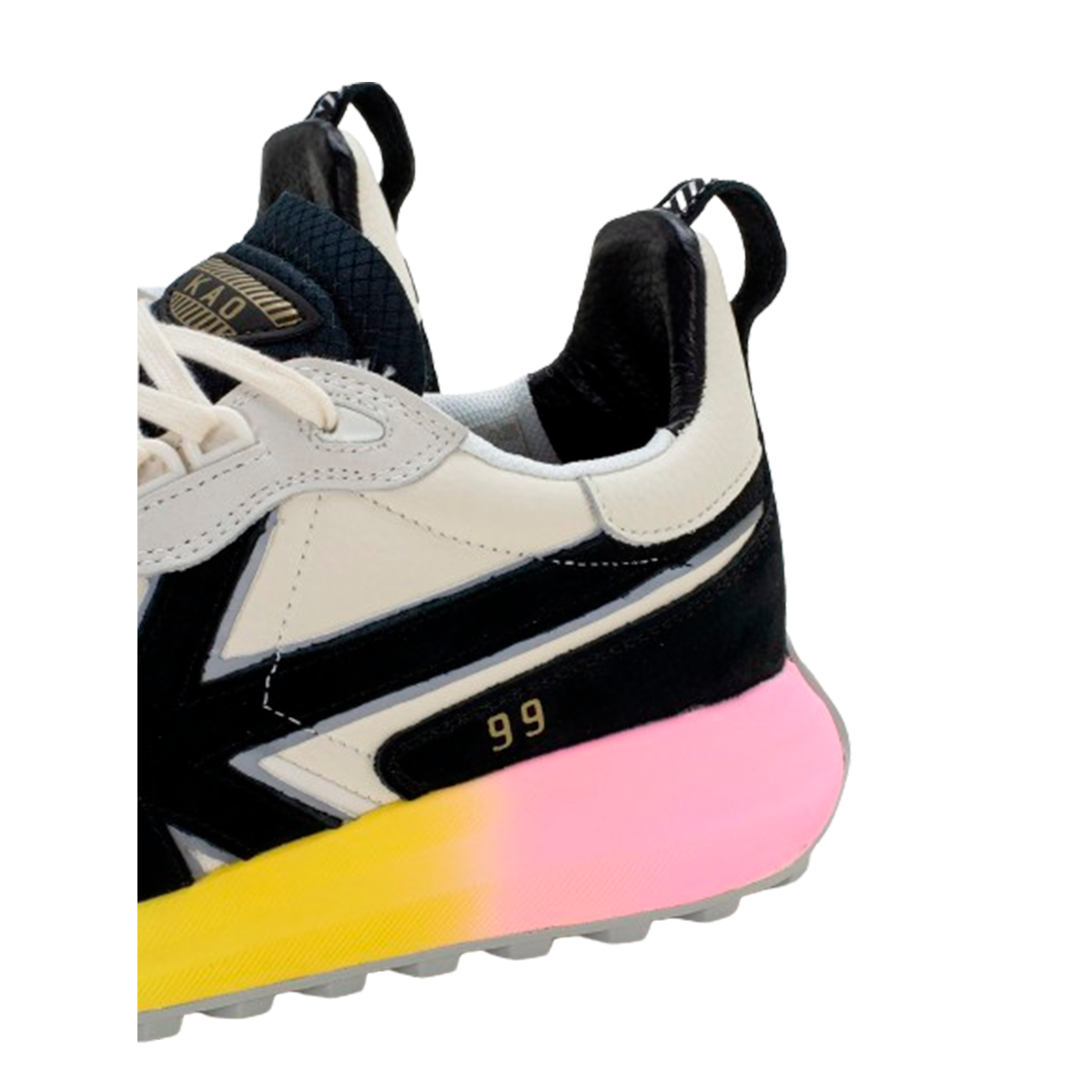 ZAPATILLA KAOTIKO DETROIT OFF WHITE BLACK - 6