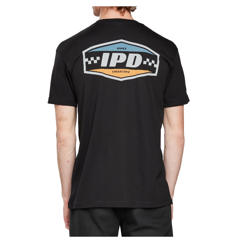 POLERA MEN IPD INDUSTRY SOFT WASHED BLACK - 3