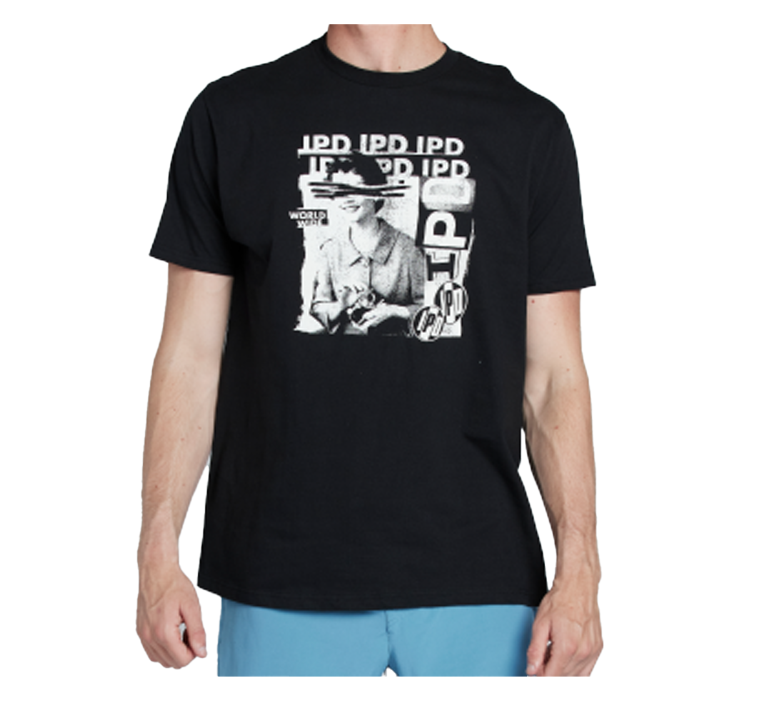 POLERA MEN IPD FACEPLANT Y2K BLACK - 1