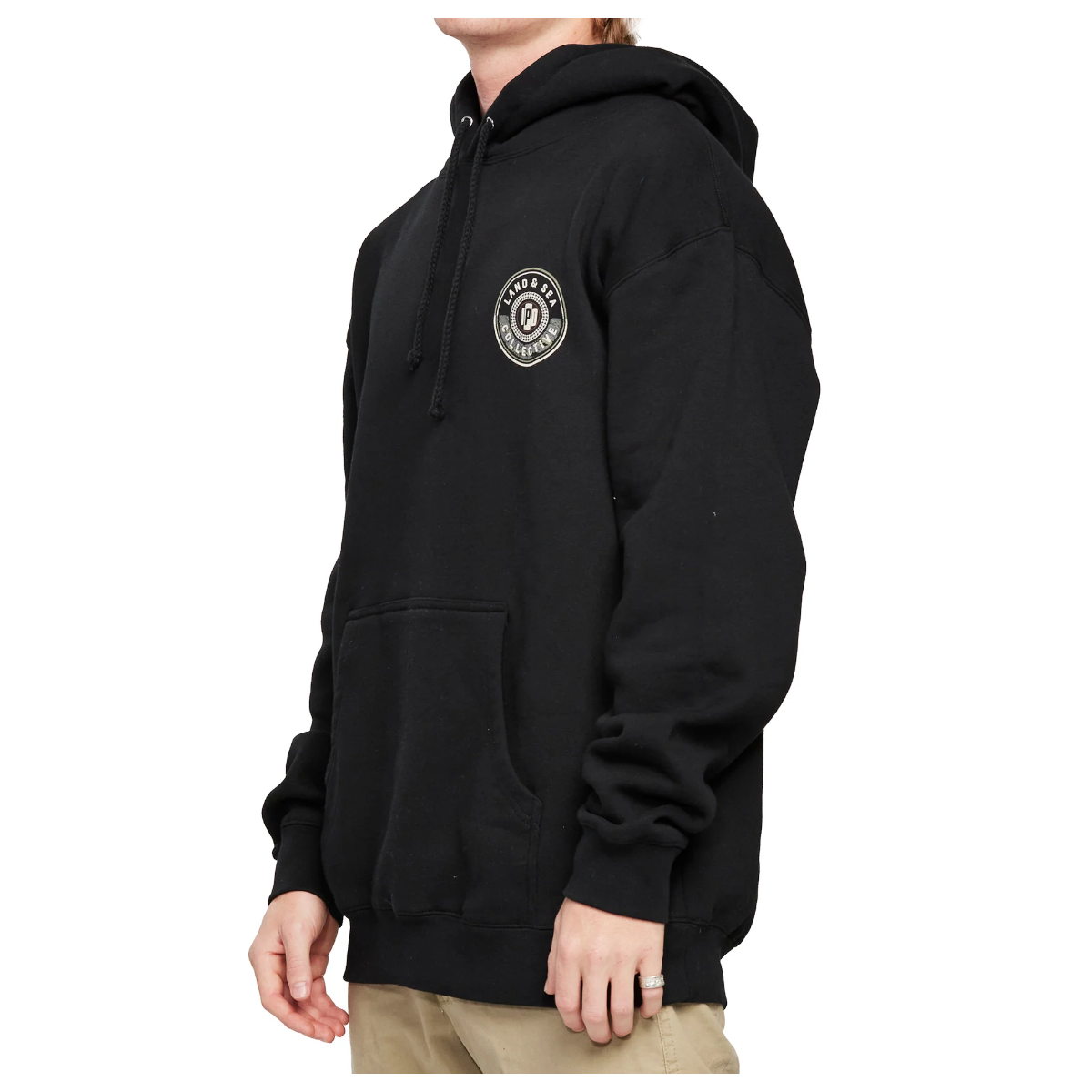 POLERON HOODIE IPD COLLECTIVE FLEECE BLACK - 2