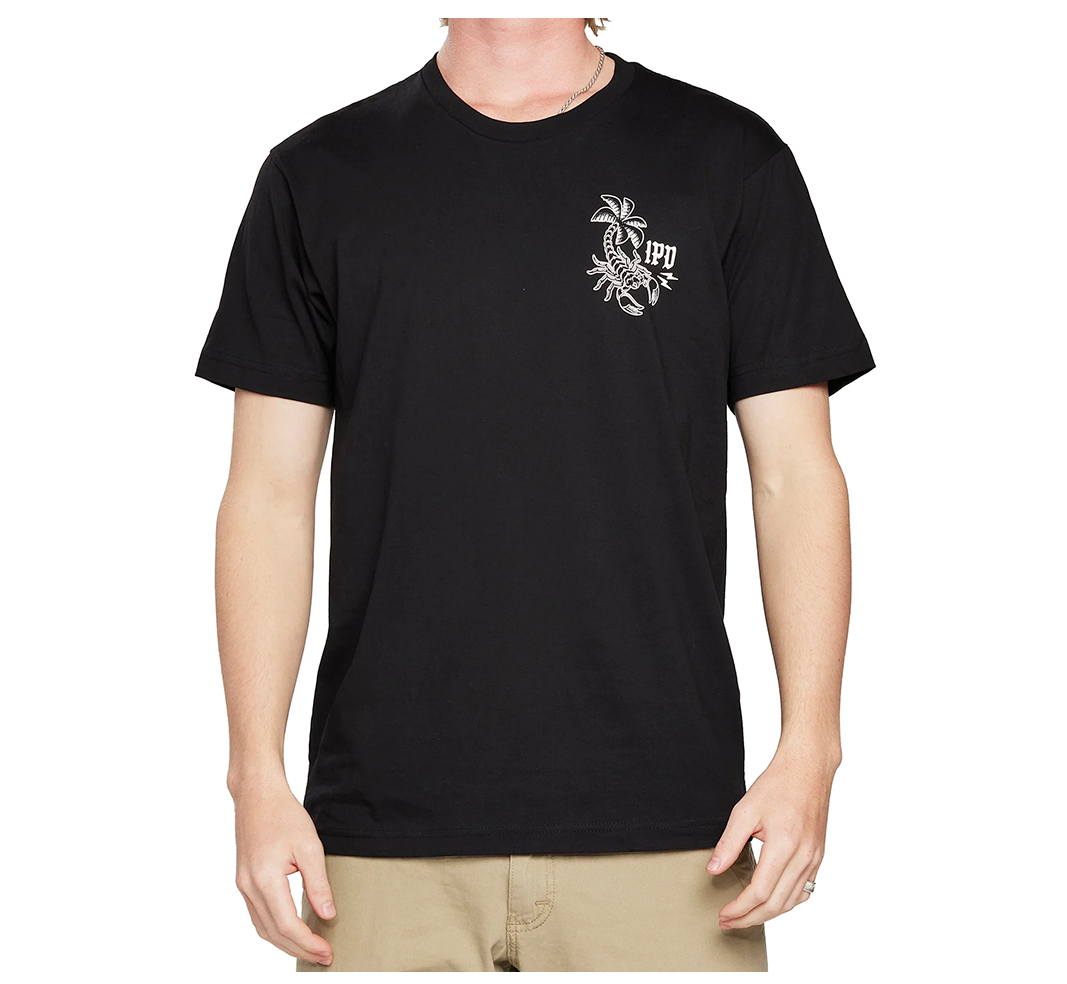 POLERA MEN IPD DUALITY SOFT WASHED BLACK - 1