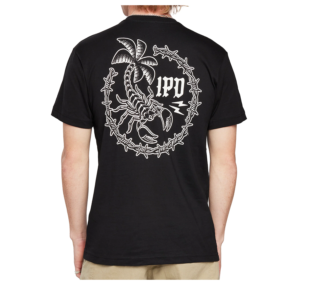 POLERA MEN IPD DUALITY SOFT WASHED BLACK - 2