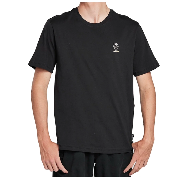 POLERA MEN IPD SHAKA EVERYDAY FADED BLACK - 1