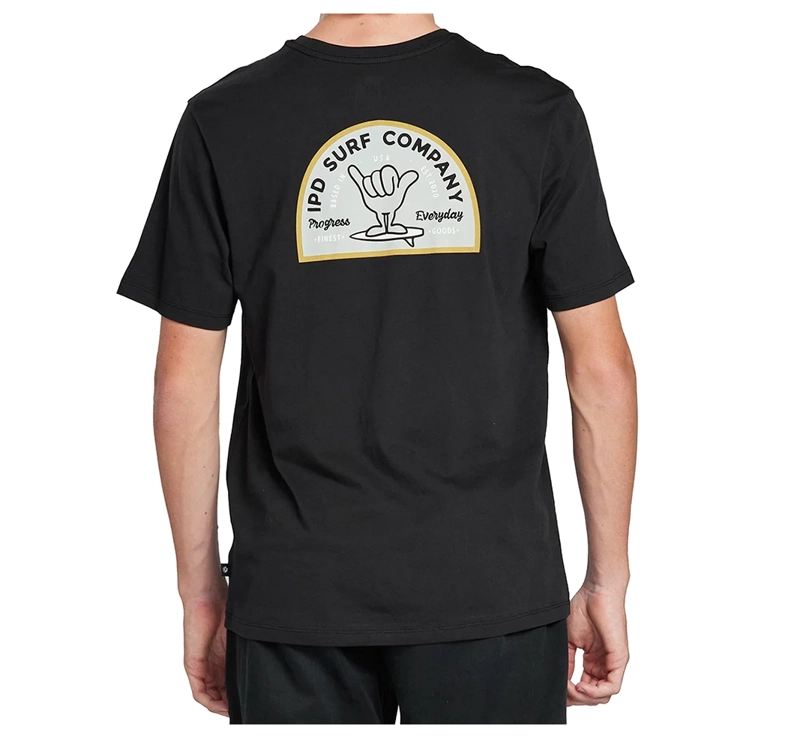 POLERA MEN IPD SHAKA EVERYDAY FADED BLACK - 2