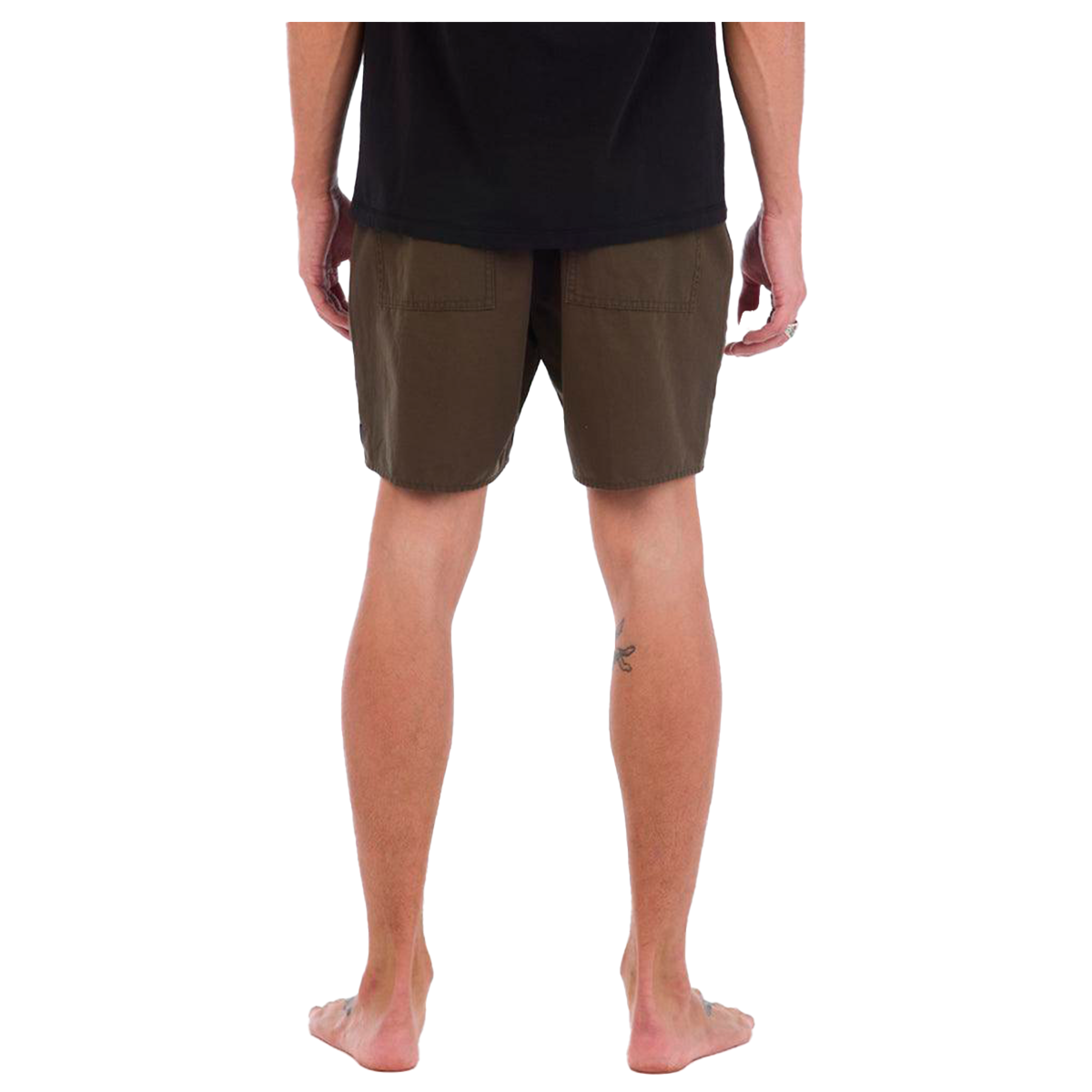 SHORT MEN IPD FOUNDATION E-WAIST WALKSHORT OLIVE - 5