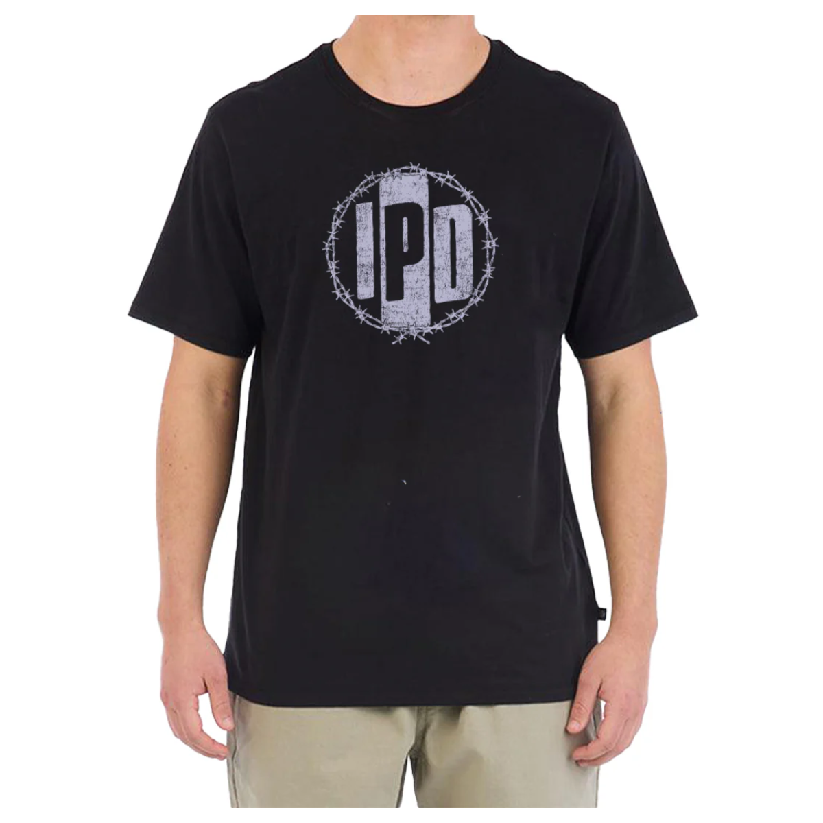POLERA MEN IPD BARBS BLACK - 1