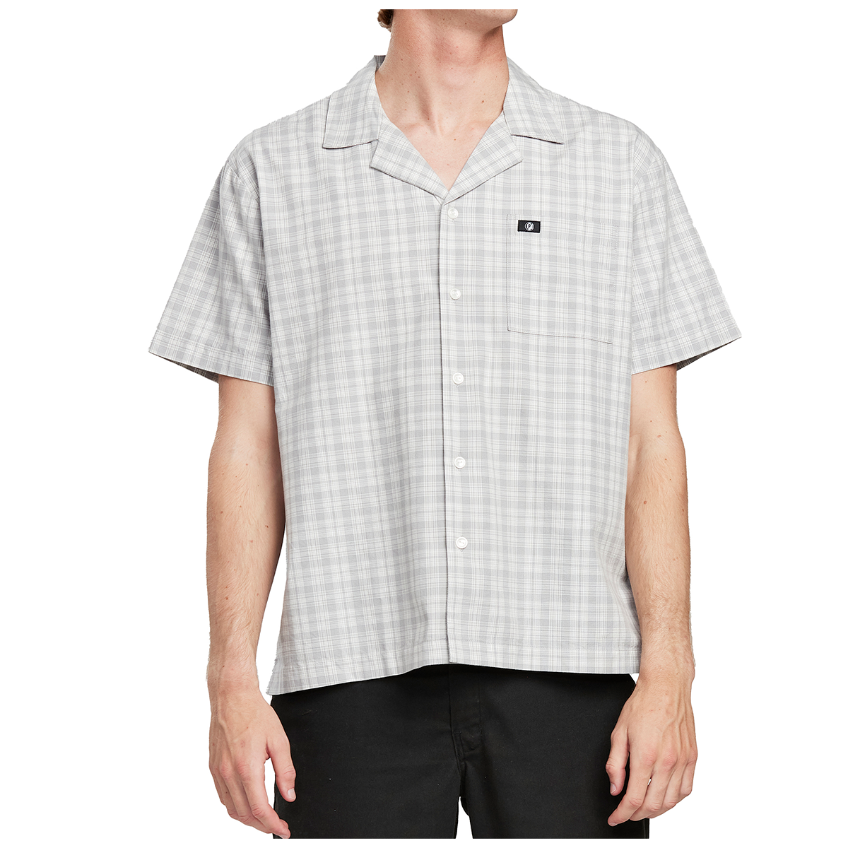 CAMISA MEN IPD KNOX LIGHT GRAY - 1