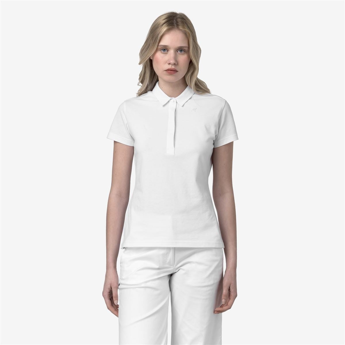 POLERA K-WAY WOMEN AMEDEA PIQUE WHITE - 2