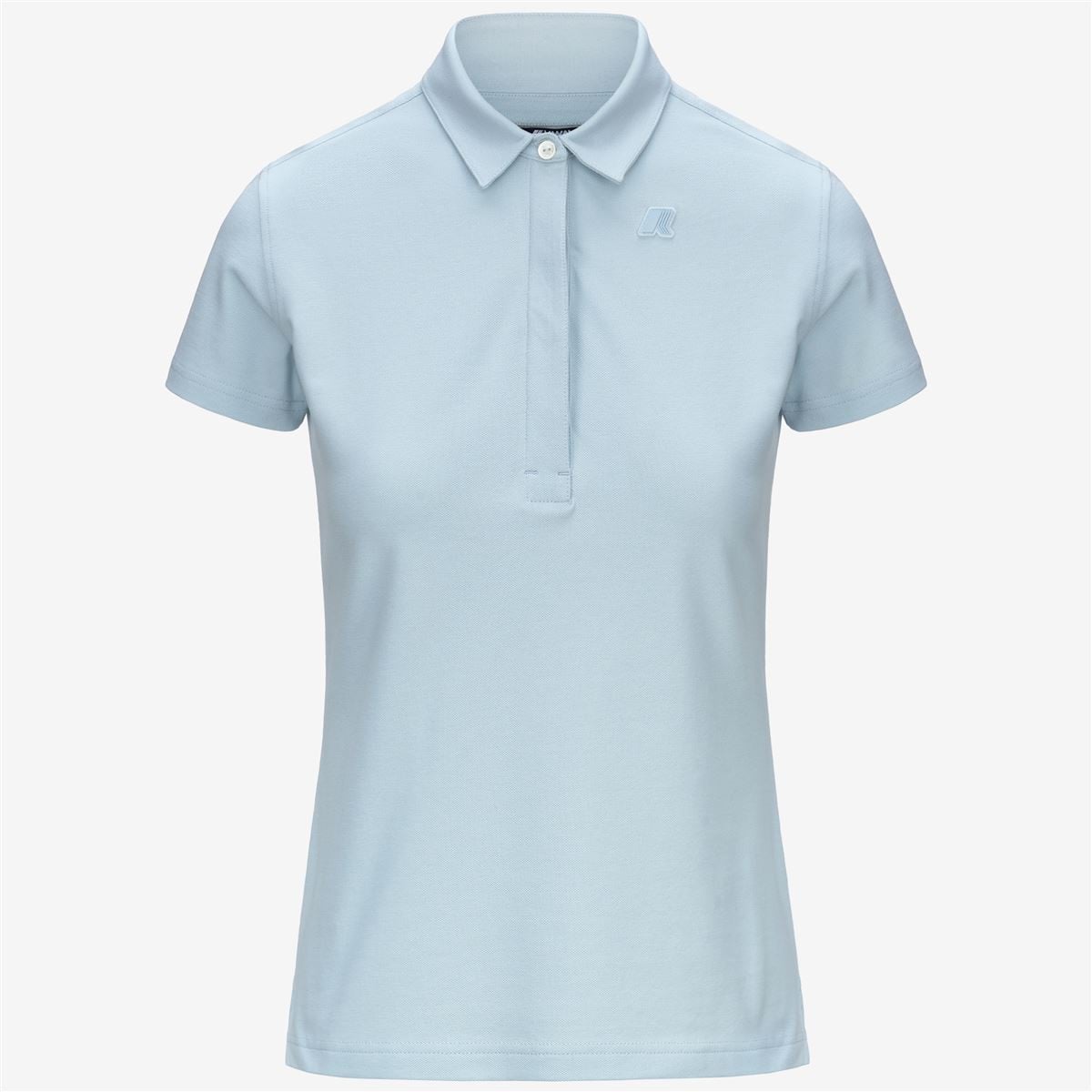 POLERA K-WAY WOMEN AMEDEA PIQUE BLUE BABY - 1