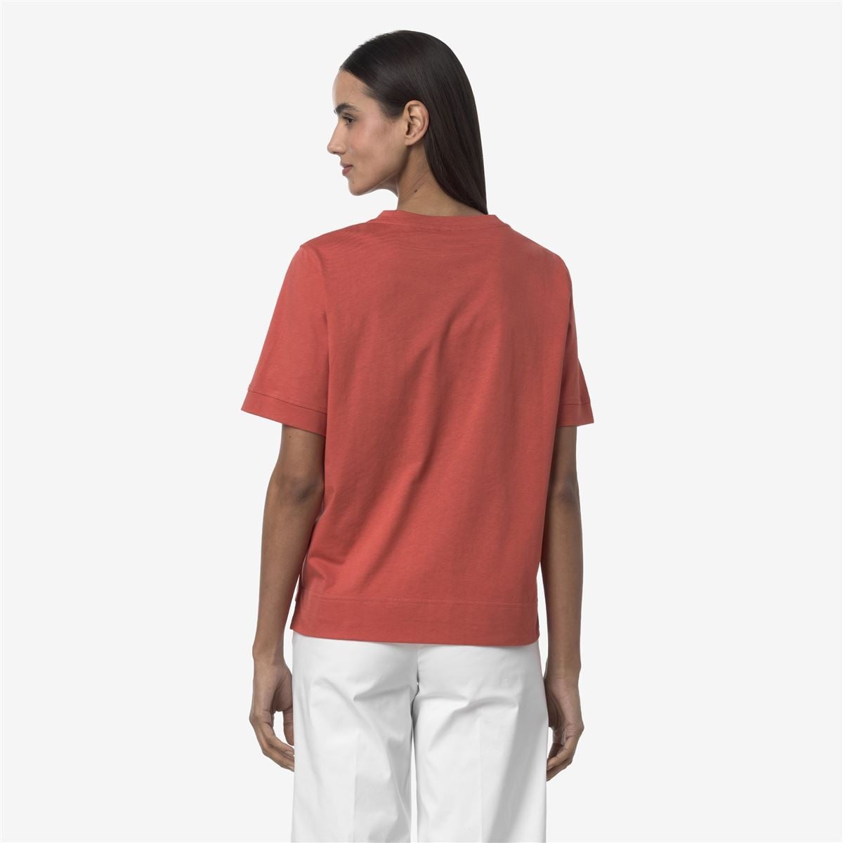 POLERA K-WAY WOMEN LEDA RED JASPER - 4