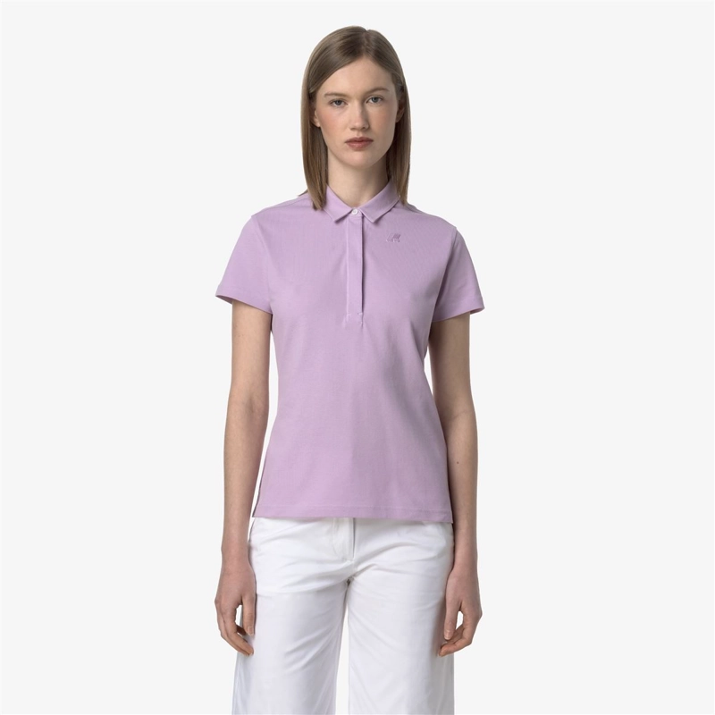 POLERA K-WAY WOMEN AMEDEA PIQUE VIOLET - 2