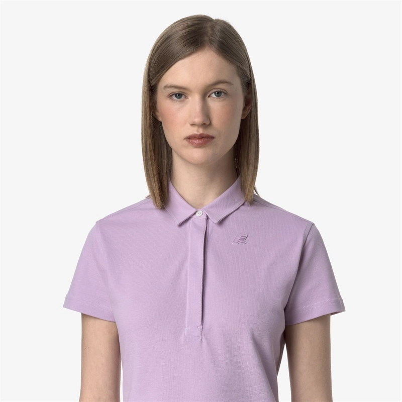POLERA K-WAY WOMEN AMEDEA PIQUE VIOLET - 5