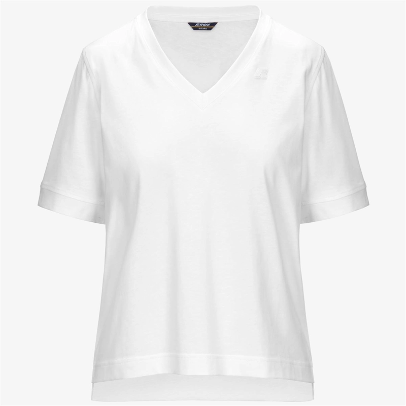 POLERA K-WAY WOMEN LEDA WHITE - 1