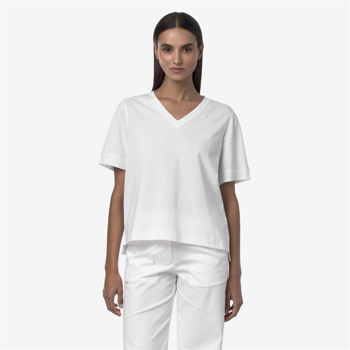 POLERA K-WAY WOMEN LEDA WHITE - 2