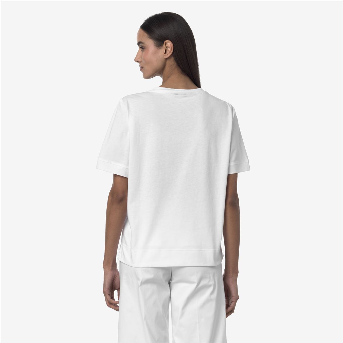 POLERA K-WAY WOMEN LEDA WHITE - 4