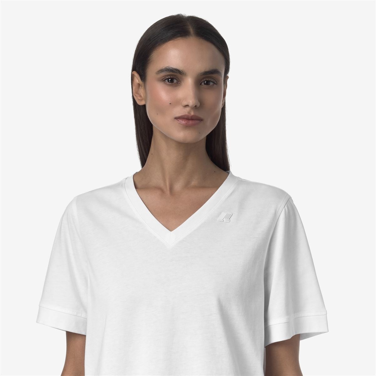 POLERA K-WAY WOMEN LEDA WHITE - 5