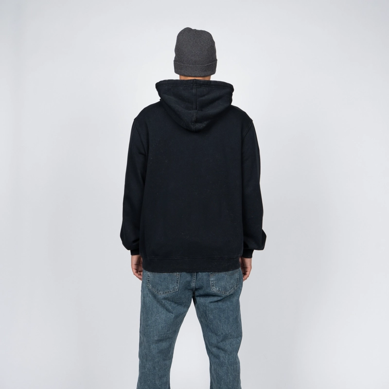 POLERON HOODIE NIXON MEN TINY LOGO BLACK - 2