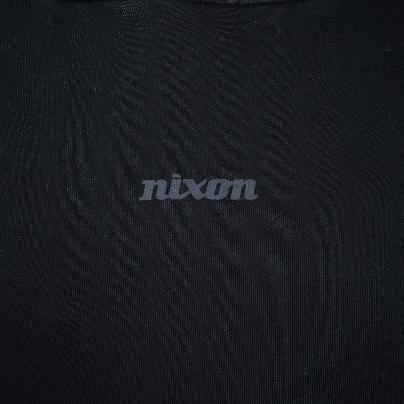 POLERON HOODIE NIXON MEN TINY LOGO BLACK - 3