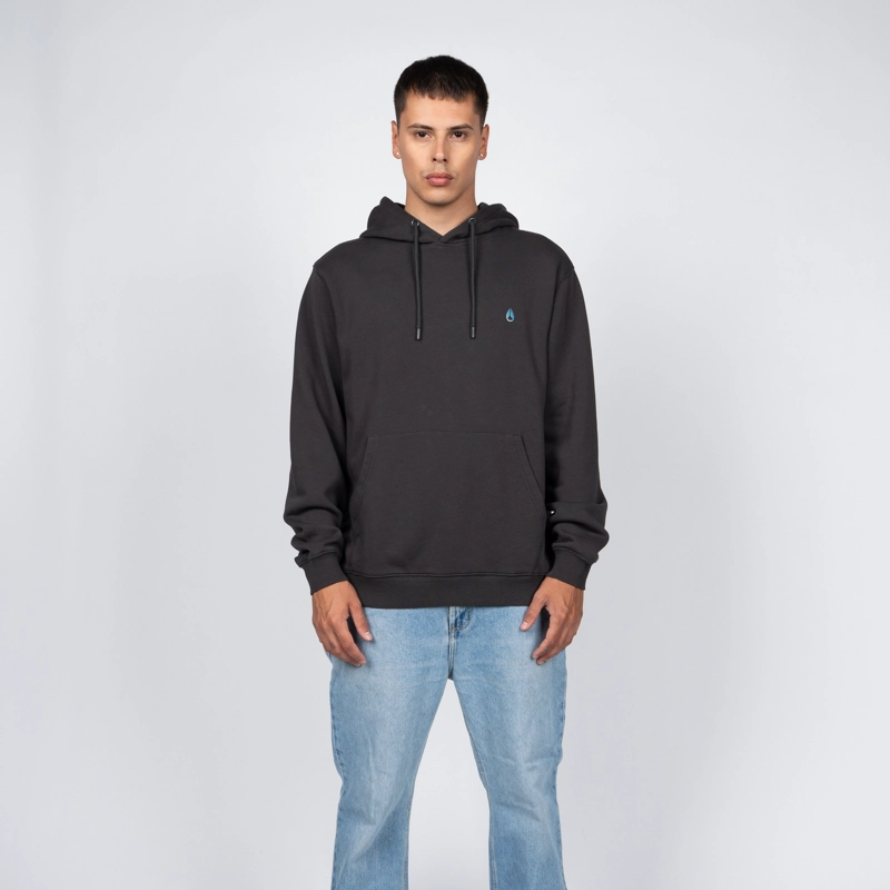 POLERON HOODIE NIXON MEN BLUE SNAKE BLACK - 1