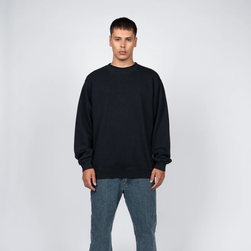POLERON NIXON MEN CLASSIC CREW BLACK - 1