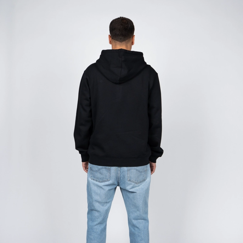 POLERON FULL ZIPPER NIXON MEN TINY LOGO BLACK - 2