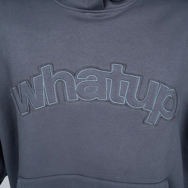 POLERON WHATUP FABRIC LOGO BLUE - 3