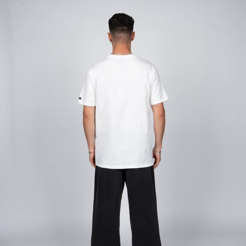 POLERA WHATUP CLASSIC ICON WHITE BLACK - 2