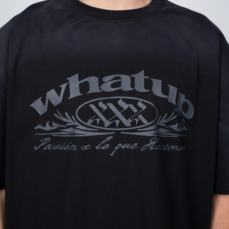 POLERA WHATUP PASION POR LO QUE HACEMOS BLACK - 3